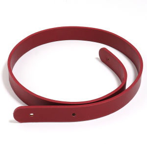 2Pcs Handmade Bag Strap PU Leather Replacement Handles Band for Fashion Woven Bags Accessories DIY Shoulder Handbag Tote Straps
