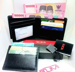 Dompet Pria 2 IN 1 TM 7427 KULIT Import With CARD Holder