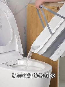 ไม้ถูหัวฟองน้ำดันน้ำดันฝุ่น + ถังน้ำพับได้ ซึมซับน้ำได้ดี ใช้งานง่ายมีที่จับบีบน้ำออก สะดวกต่อการใช้งาน ( พร้อมส่ง)