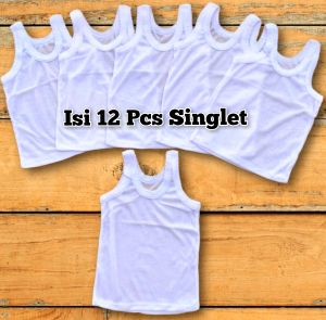 Singlet Anak laki laki Perempuan / Kaos dalam anak 2 tahun / kaos sangsang bayi 0-6 bulan