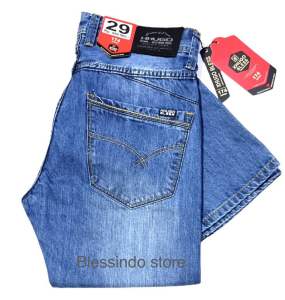 STANDAR-CELANA JEANS PANJANG PRIA ORIGINAL XHUGO BLESS DENIM//JEANS PANJANG FASHION PRIA//JEANS DISTRO TERBARU//CELANA JEANS PANJANG PARA LELAKI//JEANS PANJANG PRIA BAHAN TIDAK MELAR