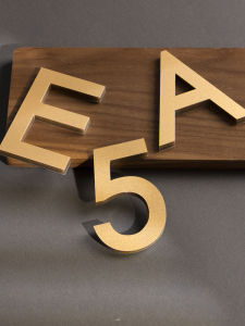 QIANGBIAO | Customized 3D Door Number Plate