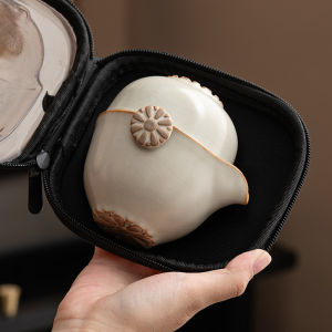 Outdoor Portable Travel Tea Set Ceramic