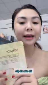 SET 5 MIẾNG mặt nạ mầm cám gạo sennio hàn quốc mặt nạ nhau thai sennio chính hãng senio super aqua brightening mask cấp ẩm dưỡng trắng da màu vàng sno