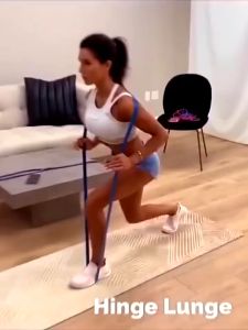 TrailTop Resistance Bands Alat Fitness Olahraga Gym Alat Yoga Fitness 4 Warna