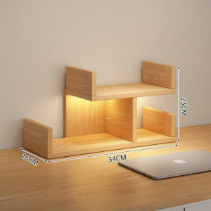 OYIla | Corner Storage Desktop Shelf Book Rack