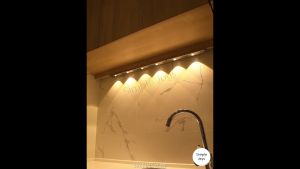 3-Color Dimmable LED Motion Sensor Under Cabinet Light Cat-Eye