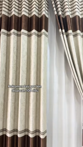 Gorden Blackout Premium  – Tirai Jendela Minimalis Modern Ruang Tamu & Kamar Tidur | Gorden Anti Panas