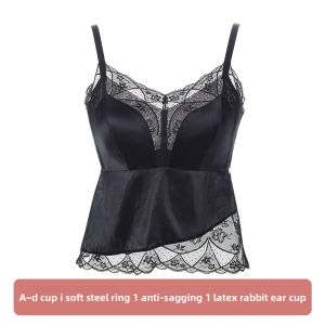 Beautiful Back Soft Steel Ring Large Cup Supportive Anti-Sagging Strap Back Bra Top