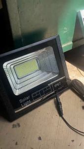 10W 50W 100W 300W 500W Outdoor Smart Solar Light With Waterproof Solar Panel Spotlight Flood Light Set