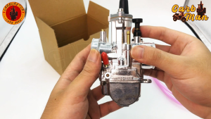 (การชุบ)2T 4T Universal Keihin Koso Oko รถจักรยานยนต์ PWK plating คาร์บูเรเตอร์ 24 26 28 30 32 34 มม.พร้อม Power Jet สําหรับมอเตอร์แข่ง