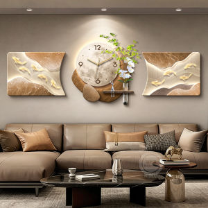 RUIBAHAO | Luxurious 3D Clock Wall Art