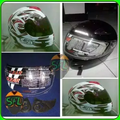 Kaca helm /visor helm full face MDS BMC BLEDE GM TRX standar Honda