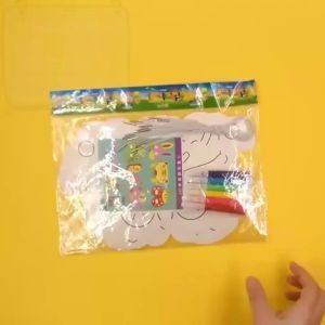 DIY Trẻ Em Hoạt Hình Động Vật Mặt Nạ Bộ Tô Màu 8 Chiếc Graffiti Nghệ Thuật Đồ Chơi Thủ Công Cho Trẻ Em Tranh Sáng Tạo Mẫu Giáo Quà Tặng