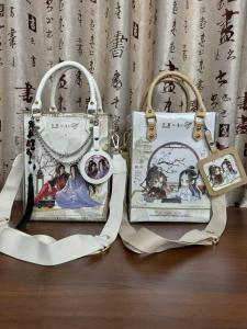 Transparent PVC Paper Bag DIY Milk Tea Bag Collaboration Renovated Paper Bag Material Bucket Handbag Eco Friendly Bag