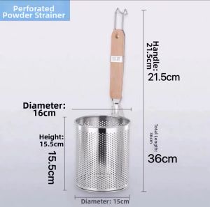 ZIYINGCHA | Multipurpose Kitchen Colander 04 Stainless Steel