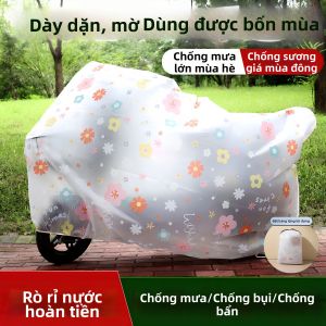 Bao Che Xe Dày Chống Bụi Chống Nắng Chống Gió Chống Mưa