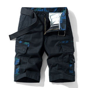 CHAFEI | Mens Multi-Pocket Camouflage Casual Cotton Short Pants