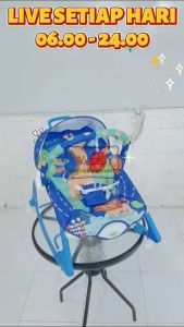 Bouncer Spacebaby Rocker Baby SB 1805 CANOPY Kursi Goyang Space Baby