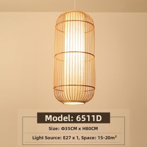 SANGEJIANGREN | Custom New Chinese Modern Minimalist Zen Lantern Pendant Light