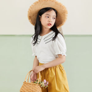 Little Naive | Sweet Ear-Flap Design Loose Summer T-Shirt