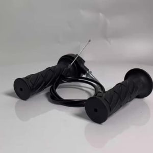 22mm Universal Motorcycle 7/8" Throttle Twist Grip Set With Throttle Cable For GY6 50cc-150cc ATV Dirt Bike Motocross Scooter