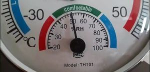 Thermometer Analog & Hygrometer Pengukur Akurat Suhu & Kelembapan