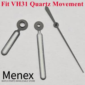 Menex VH31 Quartz Watch Hands High Quality Black Silver Hands Green Luminous Watch Replacement Repair Accessories Parts
