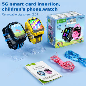 5G Childrens Smartwatch Video Call SOS GPS positioning Calculator Alarm Clock 680mAh Big Battery Sim Card Kids Phone Watch New