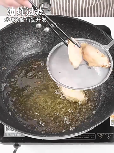 Oil Strainer Kitchen Spoon Hot Pot Skimmer Spoon Fine Mesh Kitchen Filter Colander Flour Soy Milk Penapis Minyak 过滤勺