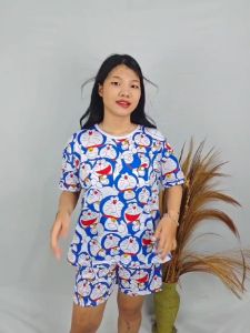 Ks - Setelan Wanita Doremon Tumpuk