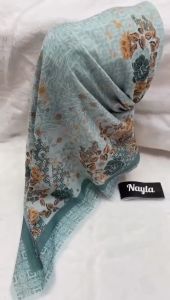 [Kasih Murah] Hijab Segi Empat Terbaru 2024 Voal Lasercut Motif