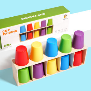 Montessori color-matching game intelligence development activity Family group challenge party provides logical thinking educatio