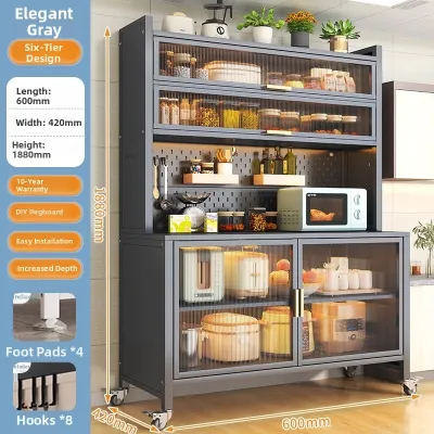 DIBIOU | Dust-proof Multi-functional Storage Cabinet