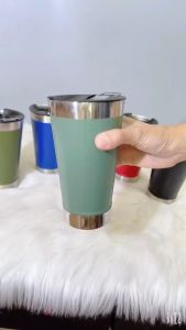 เบียร์ความเย็น แก้วแก้วMUG แก้วน้ำสเเตนเลสเก็บความเย็น