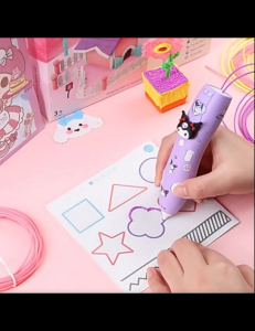 Birthday Gift 3D Printed Pen Childrens Puzzle Toy Girls 3 to 6 Years Old Girls 8