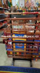 Mô hình gỗ Táo/Đào bầy phong thuỷ. Chạm khắc cầu kỳ nhiều kích thước
