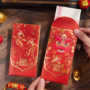 Hong Kong Version Luxury Horse Year Red Envelope Bags Creative Individualistic Chinese New Year Spring Festival General Purpose Lucky Money Envelope