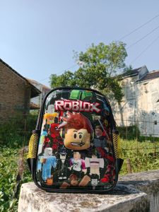 TAS SEKOLAHRANSEL ANAK PAUD/RANSEL SEKOLAH ANAK LAKI-LAKI EMBOSH BER LED LABUBU USIA 1-3 THUN
