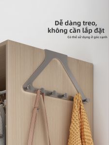 FALUYI | Wall-mounted No-drilling Hangers Closet Side Coat Rack