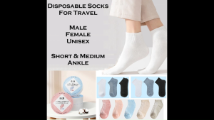 Disposable Socks For Travel (5 pairs/pack)
