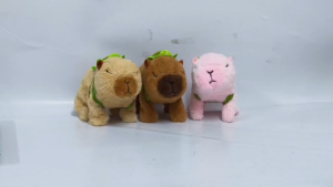 Cute Walking Capybara **FREE BATTERY** With Sound Electronic Push Pet Kids Toys Dolls Child Set 可爱水豚电动宠物玩具 *READY STOCK*