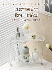 Giá Để Đồ Phòng Tắm Acrylic Không Cần Khoan Giá Đỡ Góc Bằng Nhựa Giá Để Đồ Vệ Sinh Cá Nhân Kiểu Dáng Bắc Âu Dễ Lắp Đặt Giá Đỡ Dụng Cụ Vệ Sinh Cá Nhân