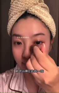 Cây Lăn Massage Mặt Mini Gỗ Hồng Đầu Bi Đồng – Giảm Quầng Thâm Nâng Cơ Thư Giãn Hằng Ngày