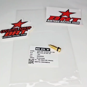 STELAN SETELAN ANGIN TB BRT WR 155 R15 VVA R15M VIXION R XSR MT 15 Idle Jet Air Screw TB Throttle Body WR155 MT15 R15V3 R15VVA R15V4 R15 V3 V4