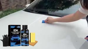 Professional Ceramic Coating Kit for Cars 10H Hardness High Gloss Hydrophobic Long Lasting Paint Protection Car Detailing Polish