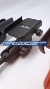 MOTORCYCLE ACCESSORIES FULL ALLOY CELLPHONE HOLDER SIDE MIRROR TYPE/ CLAMP TYPE UNIVERSAL [KM]