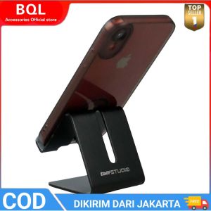 Stand Holder Aluminium HP Tablet iPad Kokoh Stand Nyaman Digunakan Penyangga Handphone Smartphone