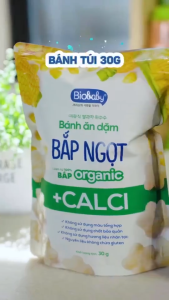 Bánh Ăn Dặm Biobaby Organic Cho Bé 6 Tháng+ – Bánh Rau Củ Bổ Sung Canxi & Chất Xơ Không Gluten Đường Hữu Cơ – Nhiều Vị