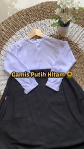 Baju Seragam Anak Hitam Putih & Gamis Anak Sekolah